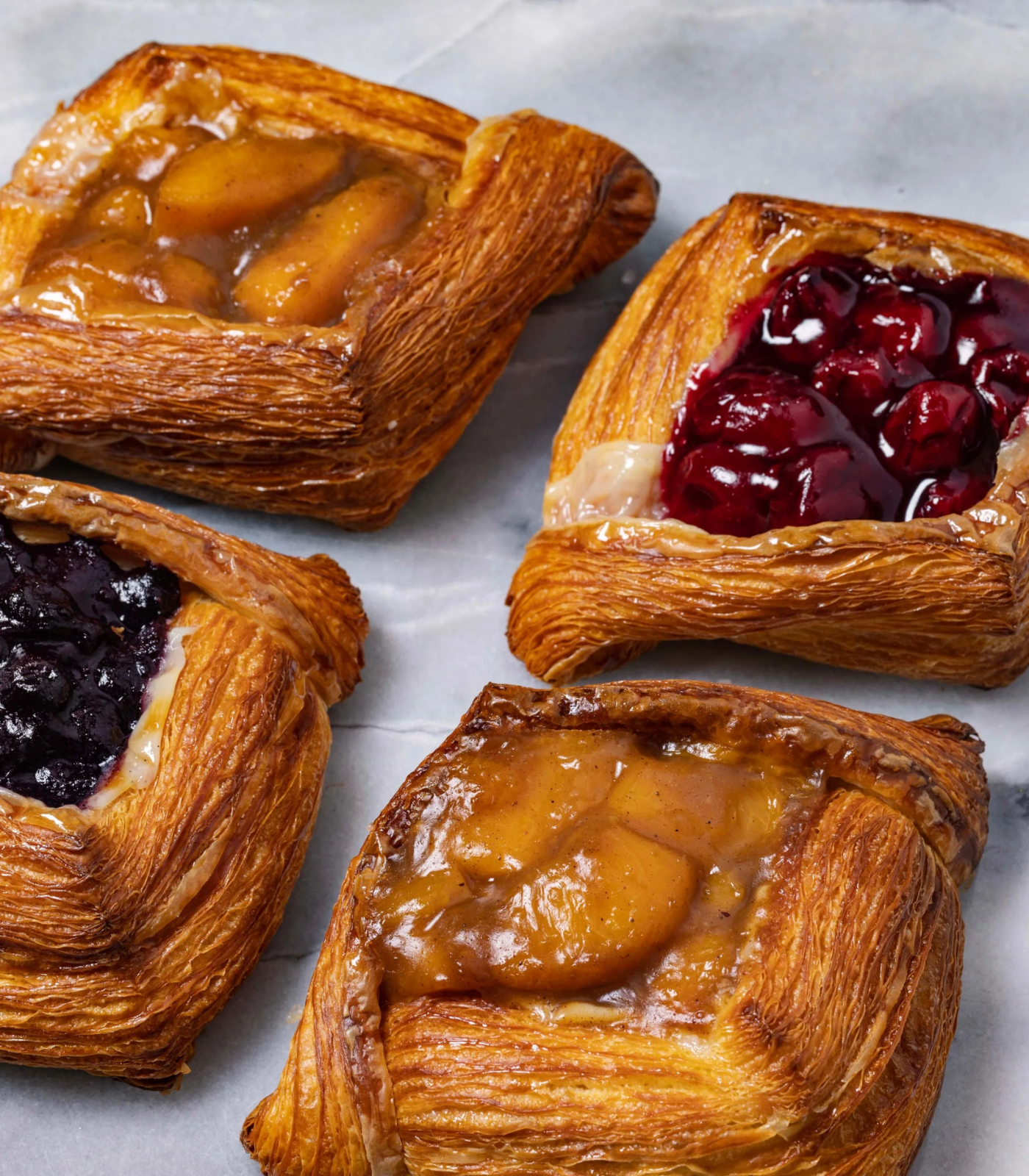 Fruit & Custard Danish (Half Dozen)