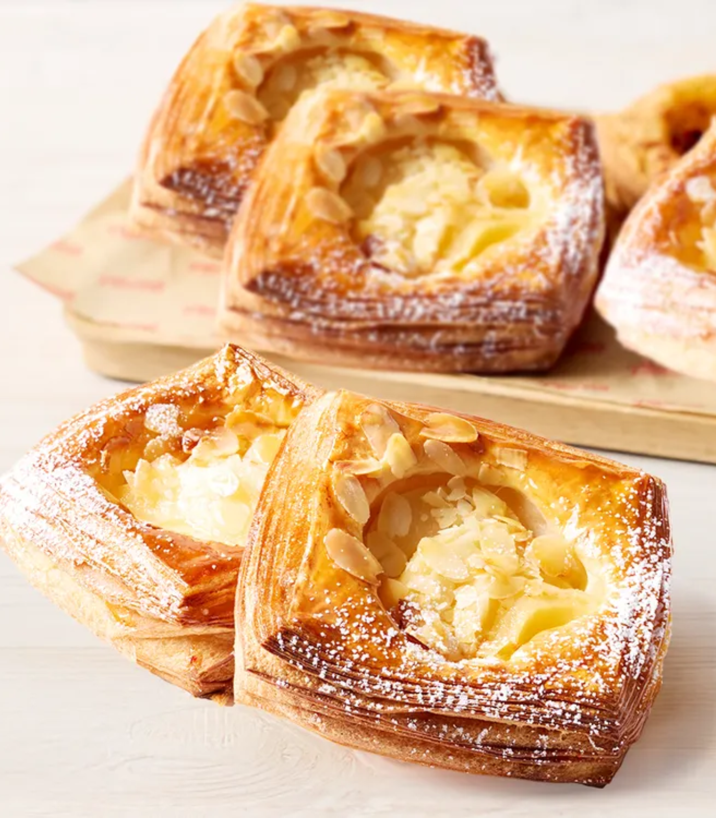 Almond & Custard Danish (Half Dozen)