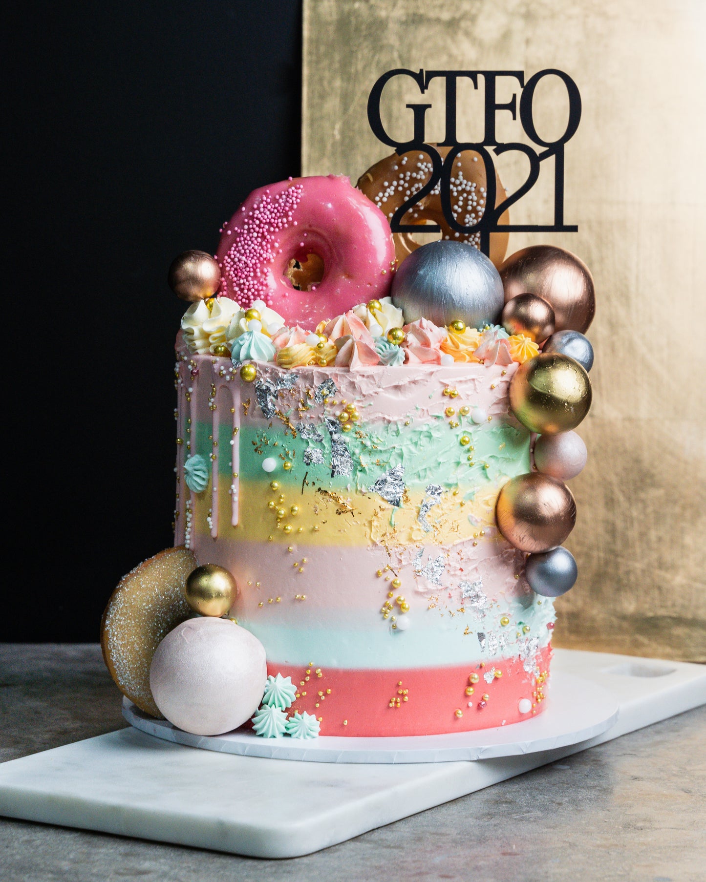 Colourful Donut Delight