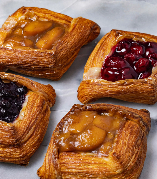 Fruit & Custard Danish (Half Dozen)