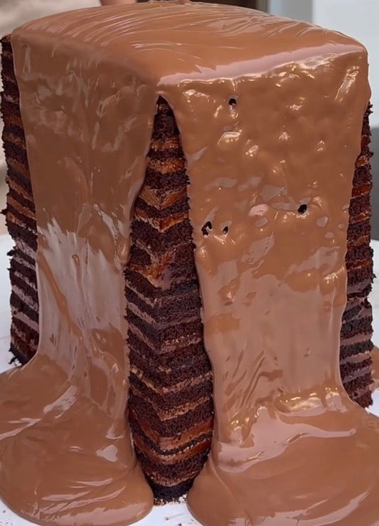 32 Layer Chocolate Cake