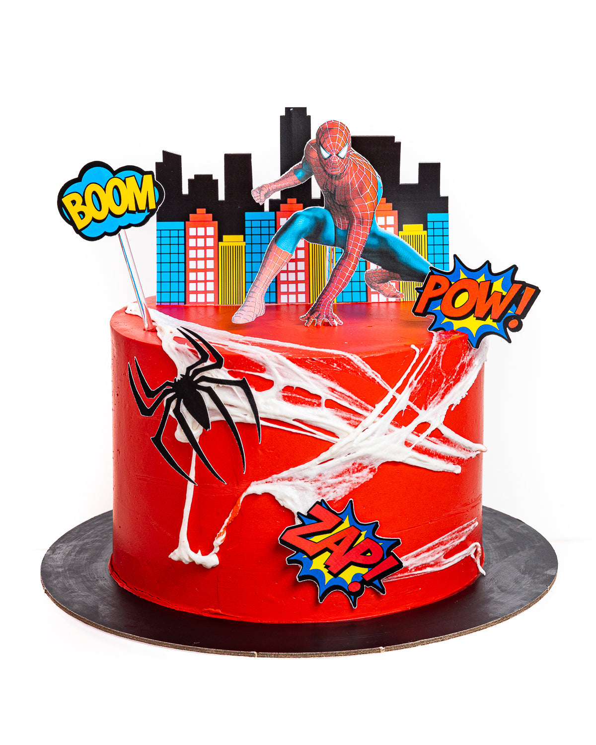 Spider-Man Birthday Cake