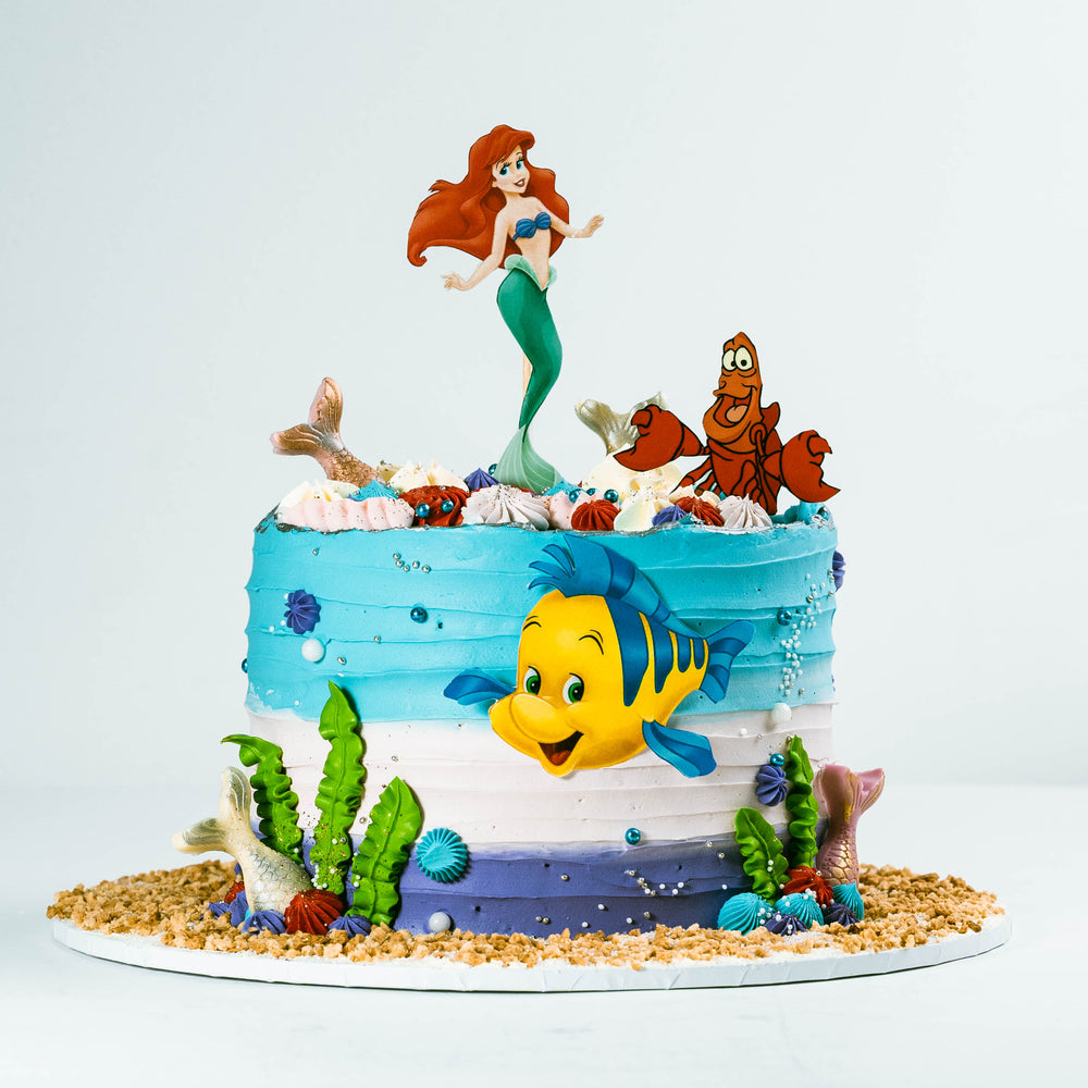 Under The Sea Mermaid Cake