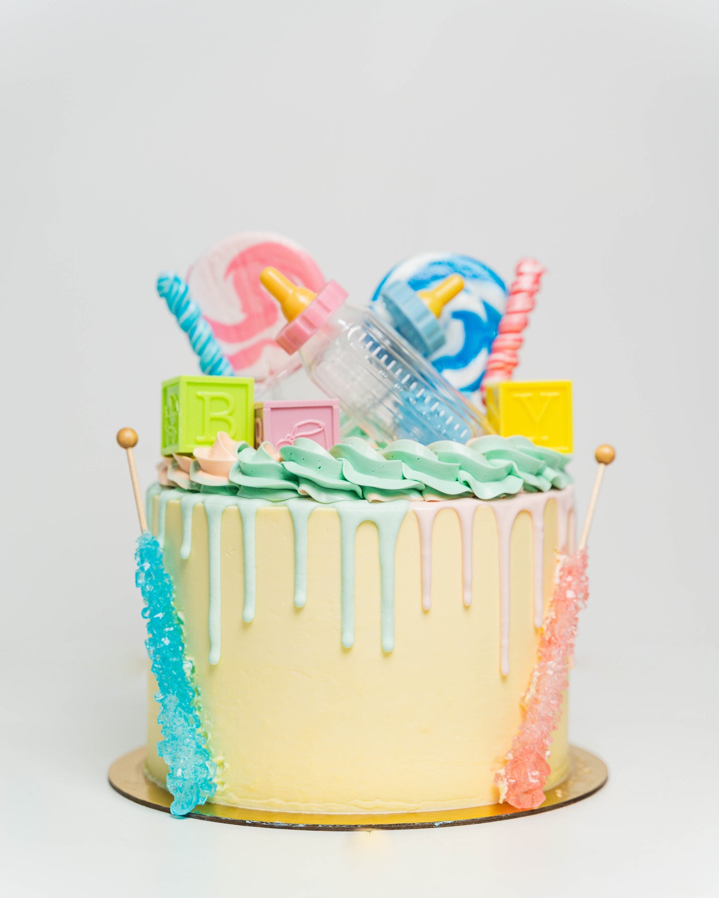 Gender Reveal Cake