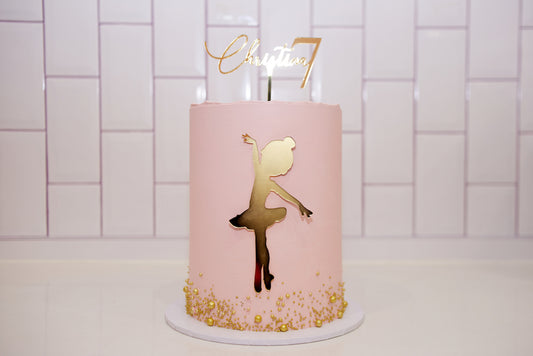 Ballerina Birthday Cake