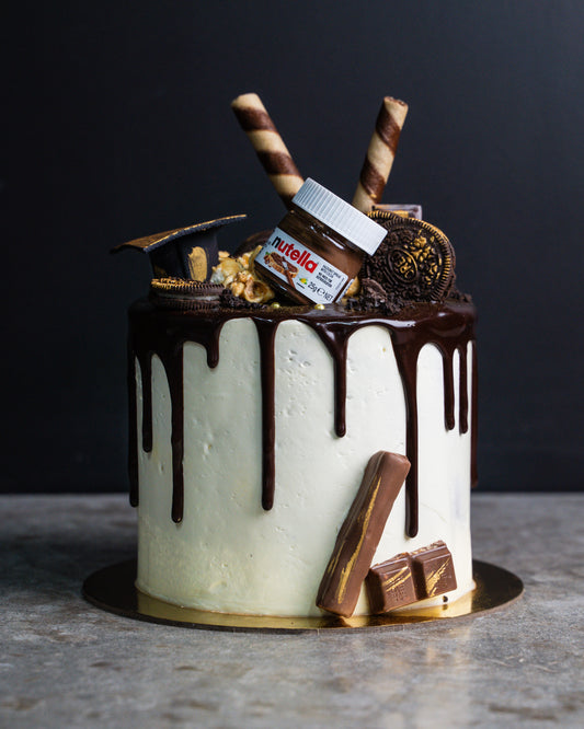 Nutella Birthday Cake