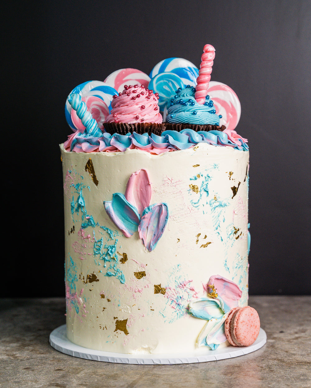 Cupcake Surprise Birthday Cake