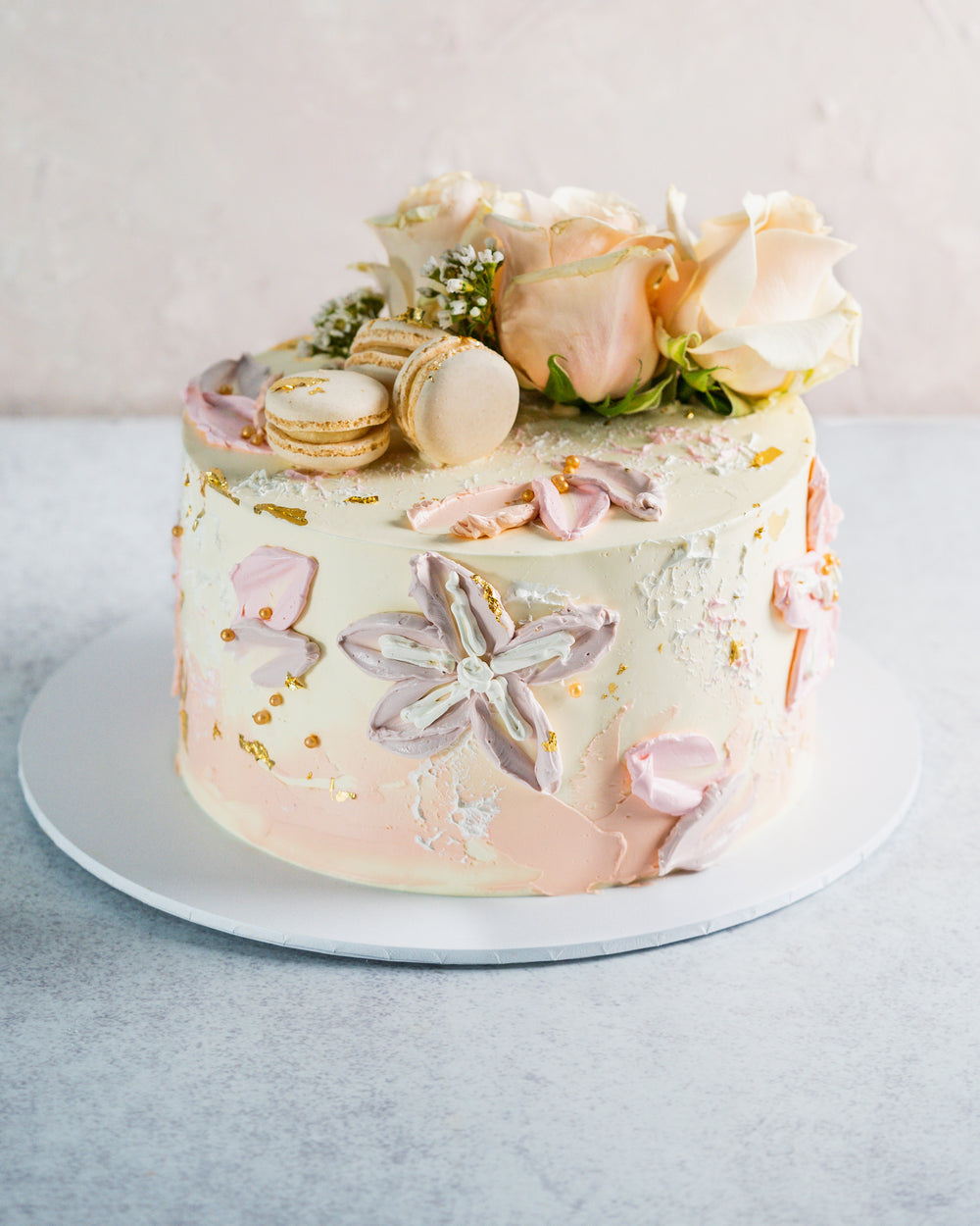 Botanical Pastel Cake
